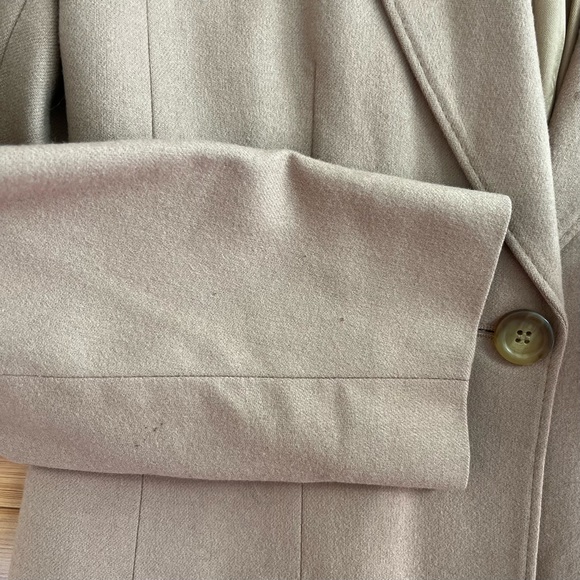 Vintage Pendleton 100% Virgin Wool Camel Blazer - 6 Petite - Picture 7 of 11